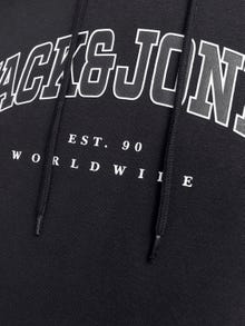 Jack & Jones Bluza z kapturem -Black - 12256521