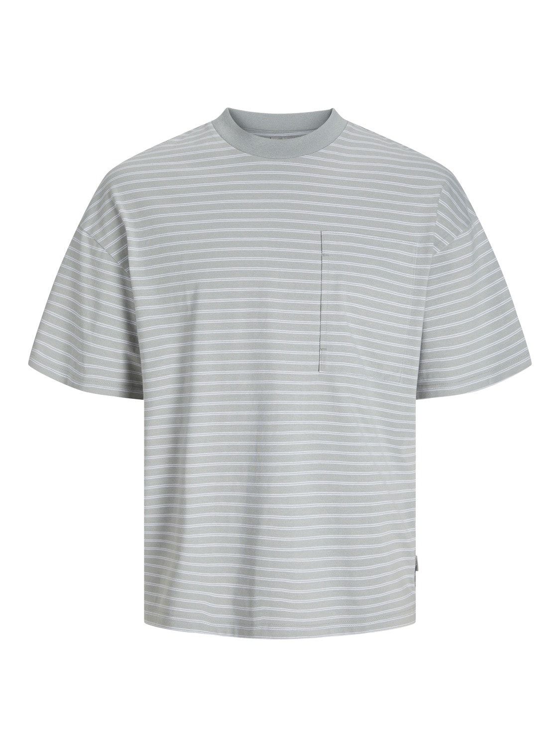 Jack & Jones Striped Crew neck T-shirt -High-rise - 12256536