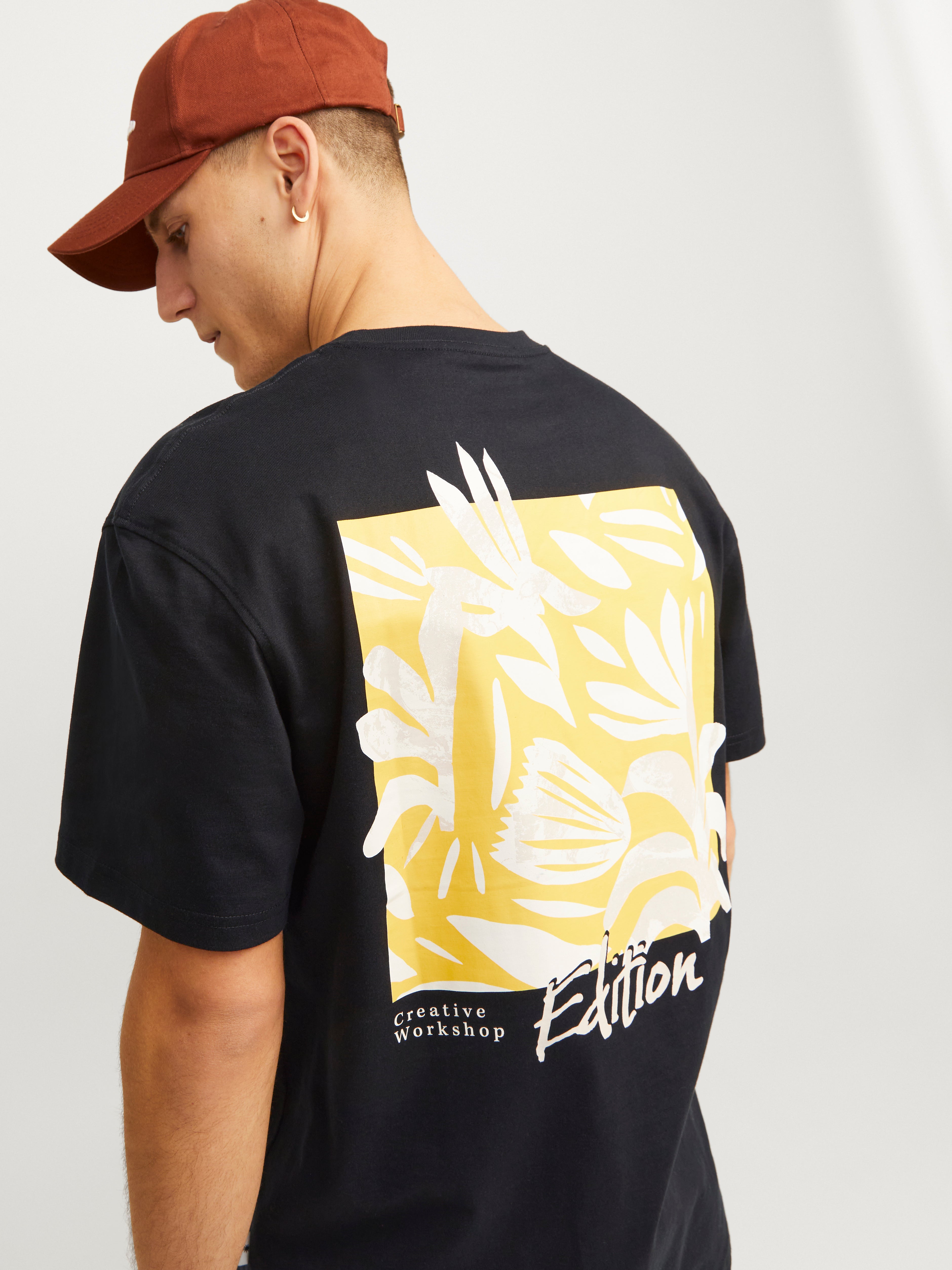 Jack & Jones Printed Crew neck T-shirt - 12256540