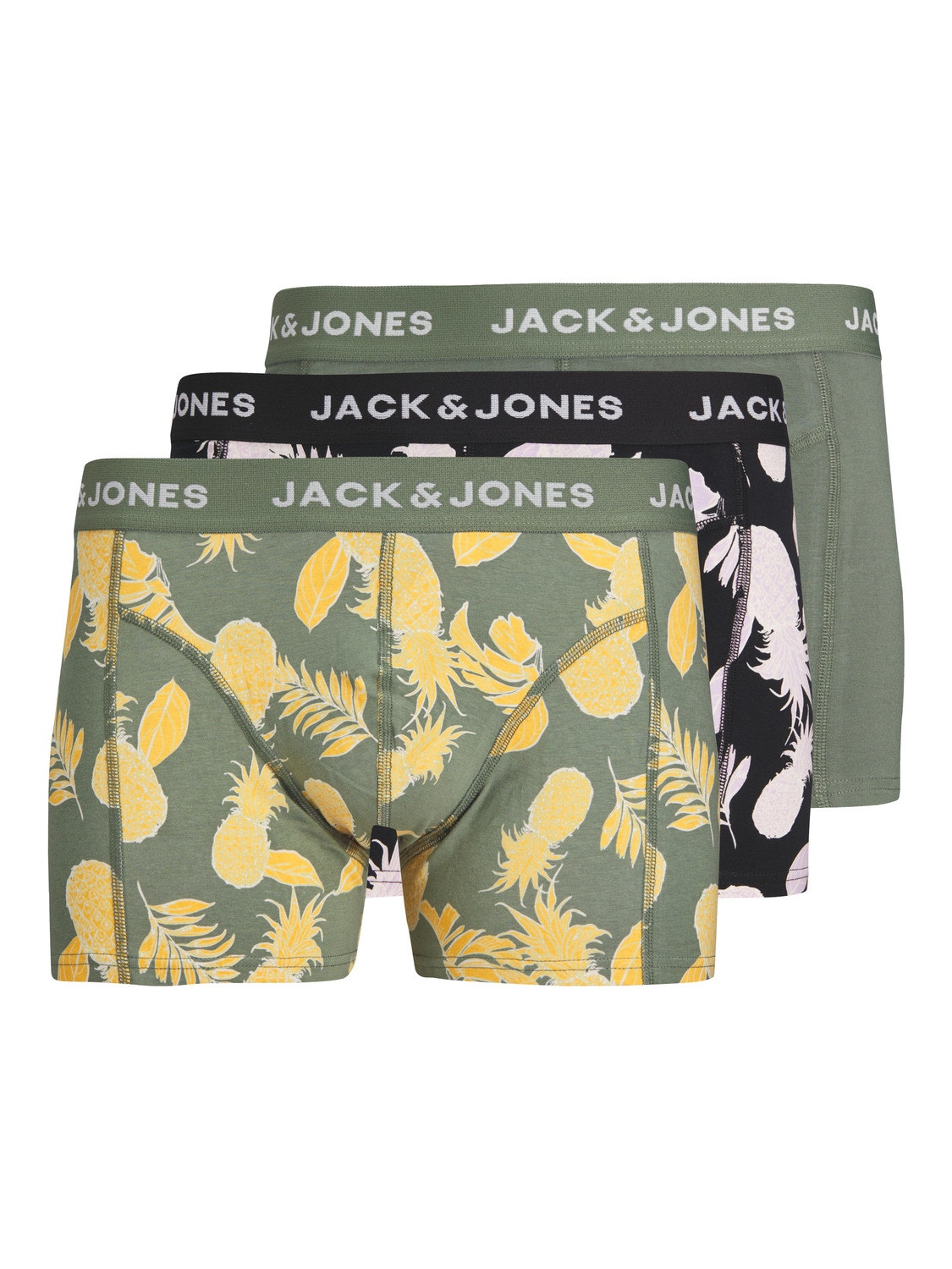 Jack & Jones 3-pack Trunks -Tap Shoe - 12256550