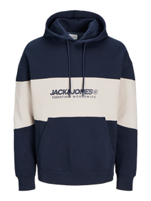 Jack & Jones Logo Huppari -Navy Blazer - 12256590