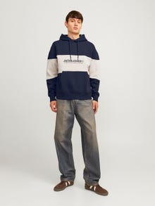 Jack & Jones Logo Huppari -Navy Blazer - 12256590
