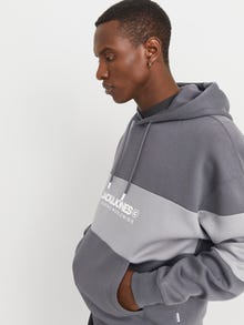 Jack & Jones Sweat à capuche Logo -Castlerock - 12256590