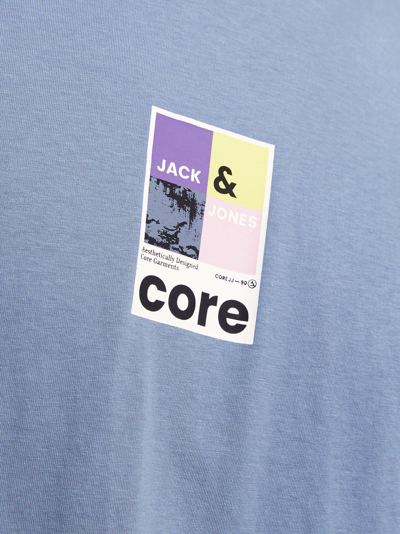 Jack & Jones Painettu Pyöreä pääntie T-paita -Flint Stone - 12256682