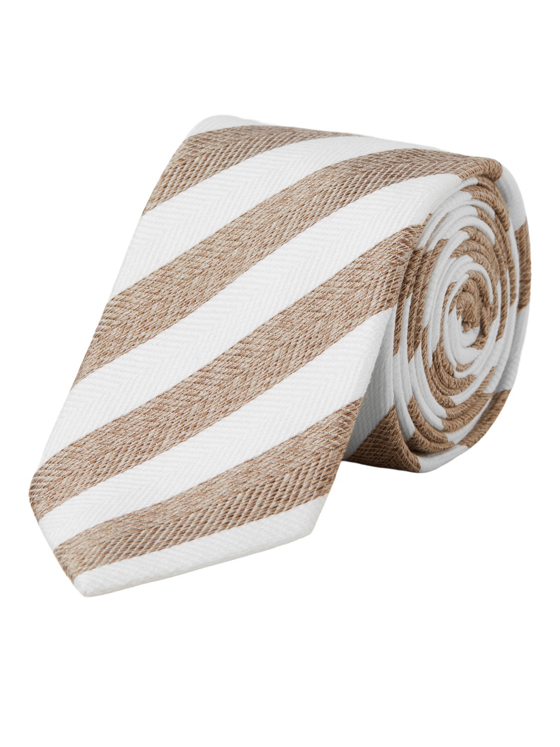 Jack & Jones Recycled Polyester Tie -Brownie - 12256706