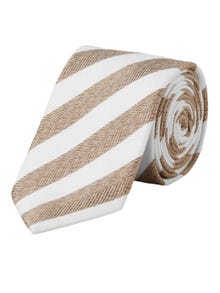 Jack & Jones Recycled Polyester Tie -Brownie - 12256706