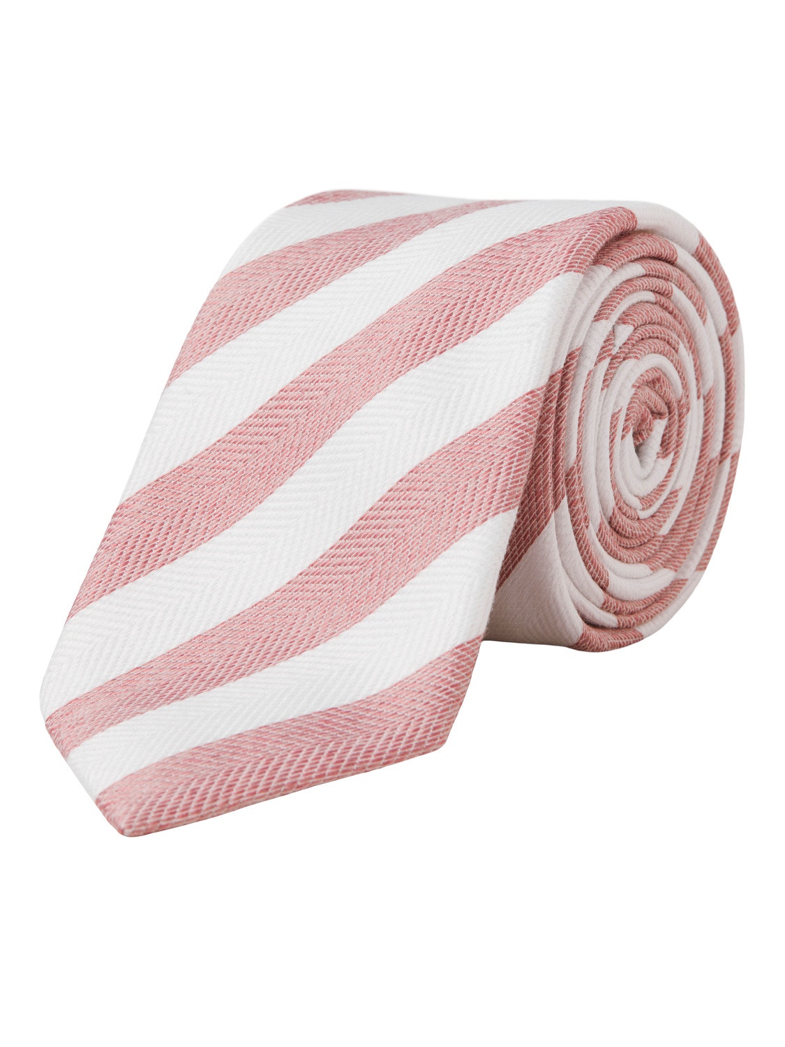 Jack & Jones Gerecycled polyester Stropdas -Pink Lady - 12256706