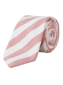 Jack & Jones Kierrätetty polyesteri Kravatti -Pink Lady - 12256706