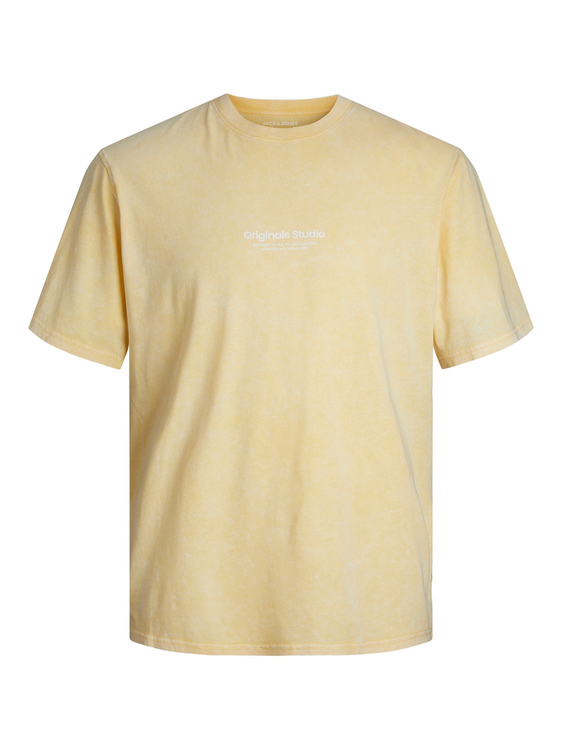 Jack & Jones Camiseta Estampado Cuello redondo -Italian Straw - 12256715