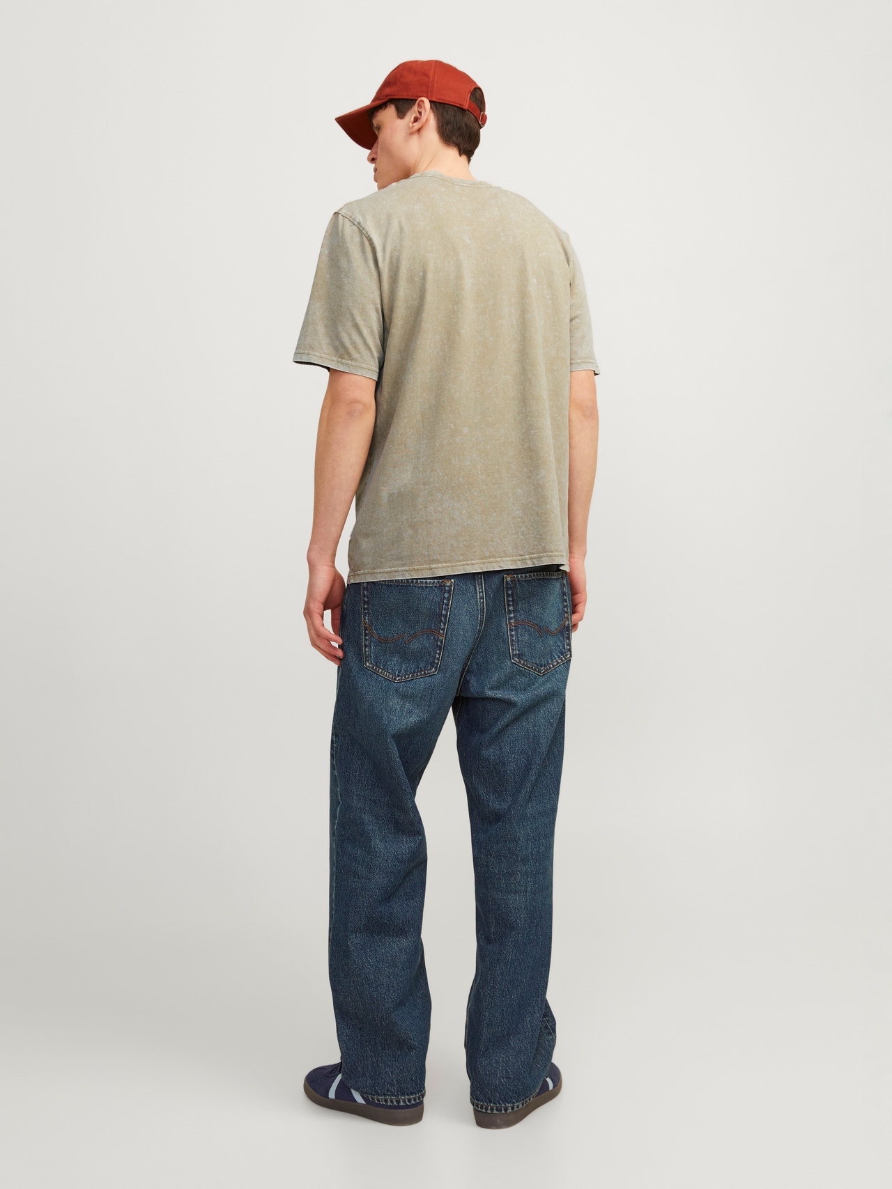 Jack & Jones Camiseta Estampado Cuello redondo -Silver Sage - 12256715