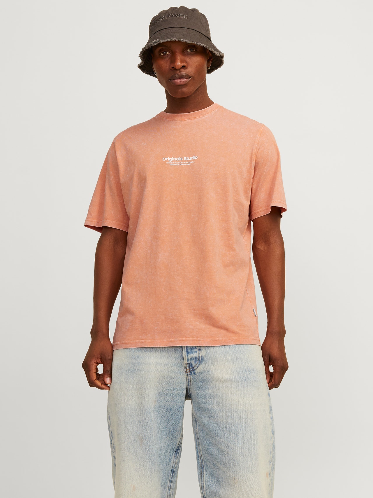 Jack & Jones Bedrukt Ronde hals T-shirt -Canyon Sunset - 12256715