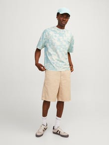 Jack & Jones Printed T-shirt -Gray Mist - 12256716