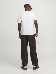 Jack & Jones Gedrukt Ronde hals T-shirt -Bright White - 12256717
