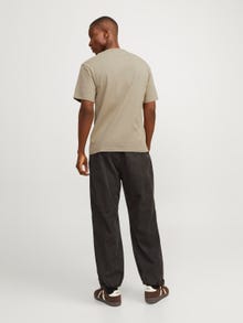 Jack & Jones Trükitud Ümmargune kaelus T-särk -Silver Sage - 12256717