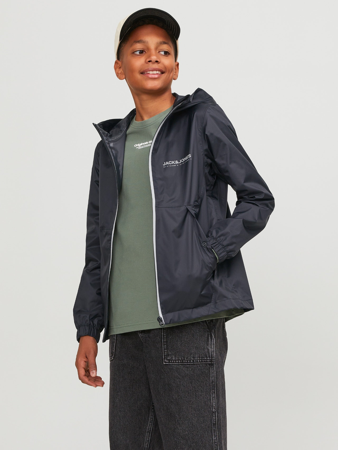 Jack & Jones Pláštěnka Mini -Black - 12256763