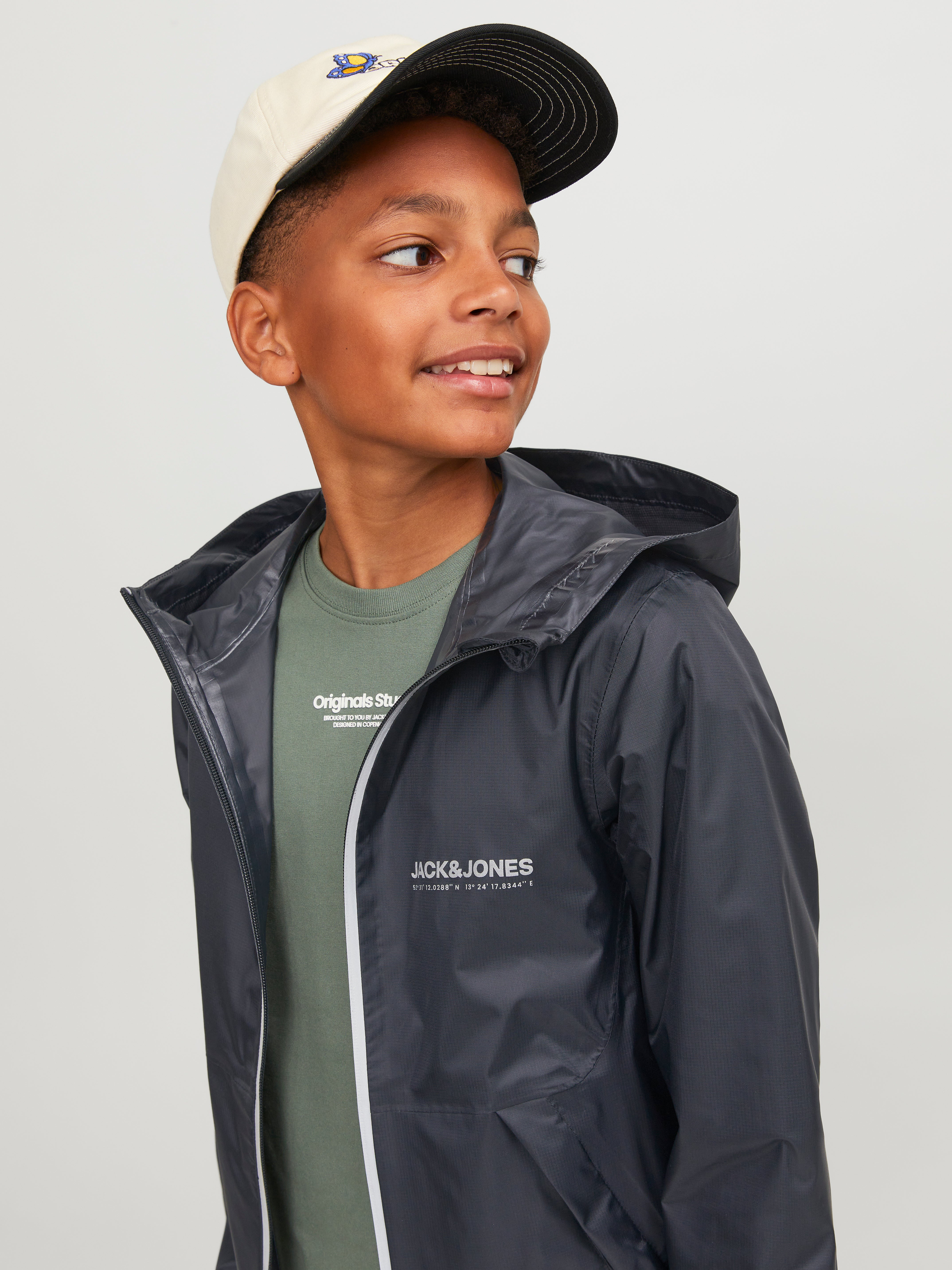 Jack and jones rain on sale jacket