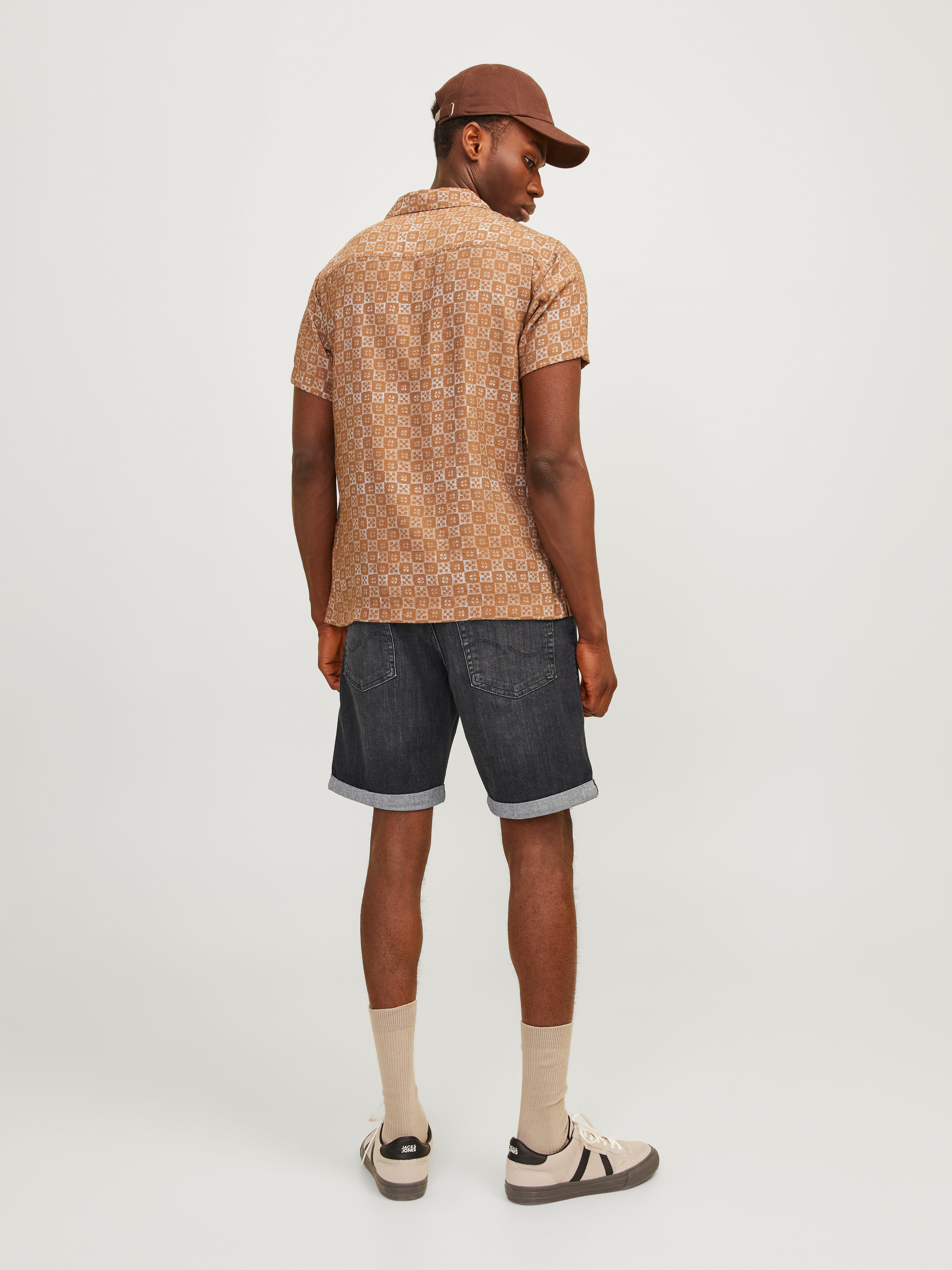 Jack & Jones Regular Fit Denim shorts -Grey Denim - 12256766