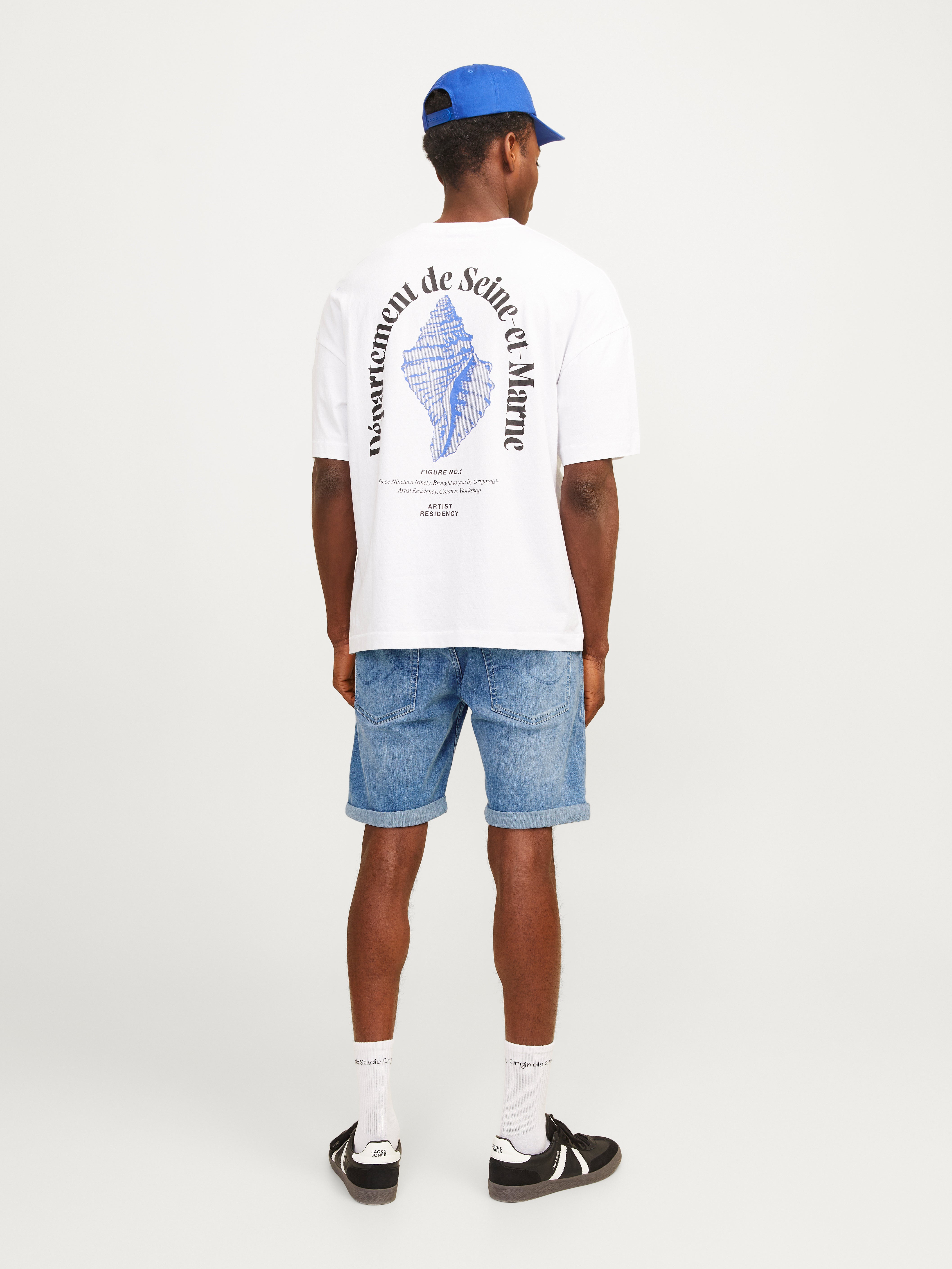 Jack & Jones Short en denim Regular Fit -Blue Denim - 12256766