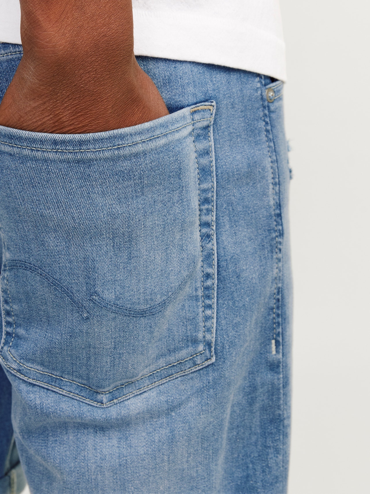 Jack & Jones Bermuda in jeans Regular Fit -Blue Denim - 12256766