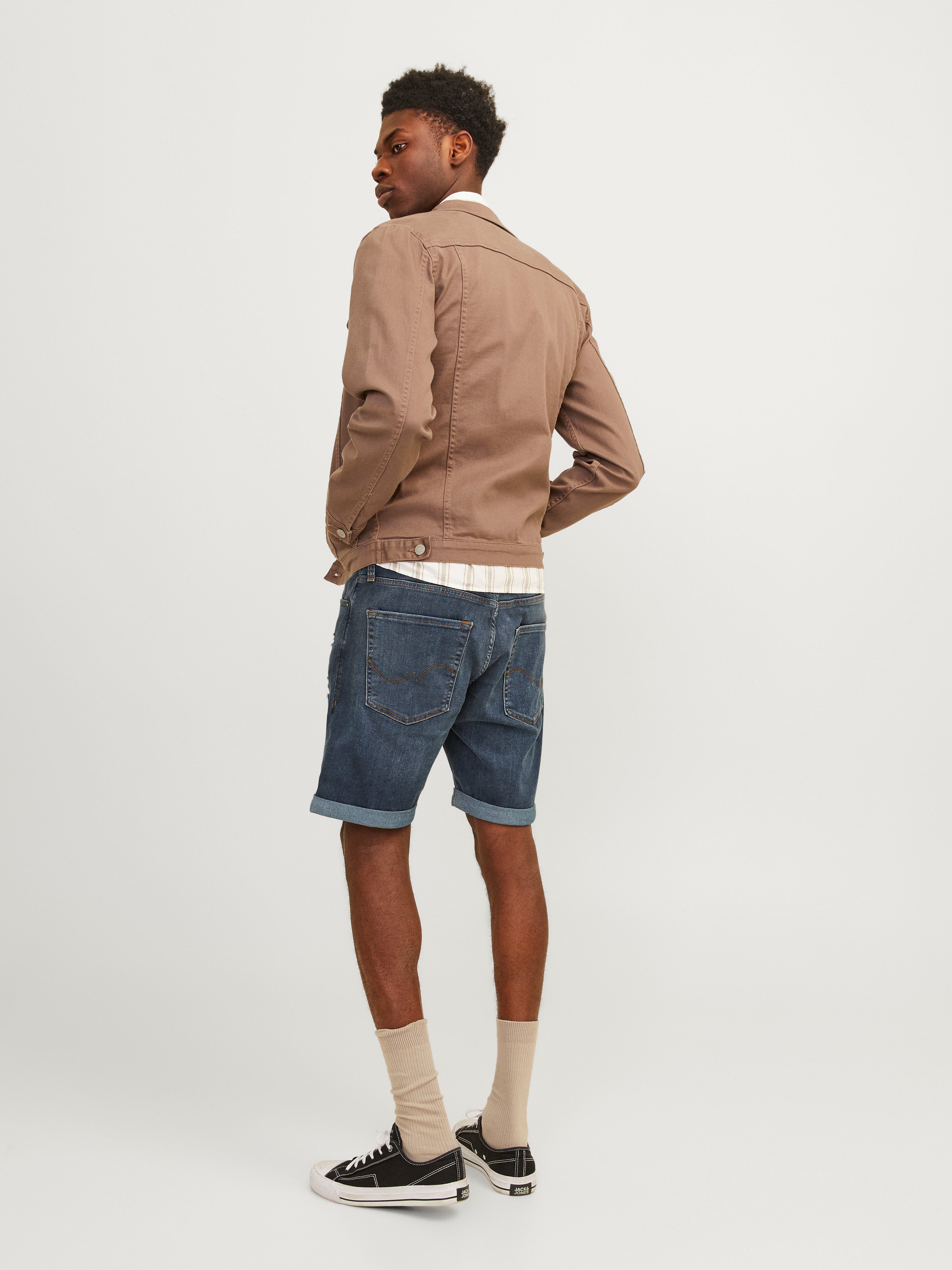 Jack & Jones Regular Fit Jeansowe szorty -Blue Denim - 12256766