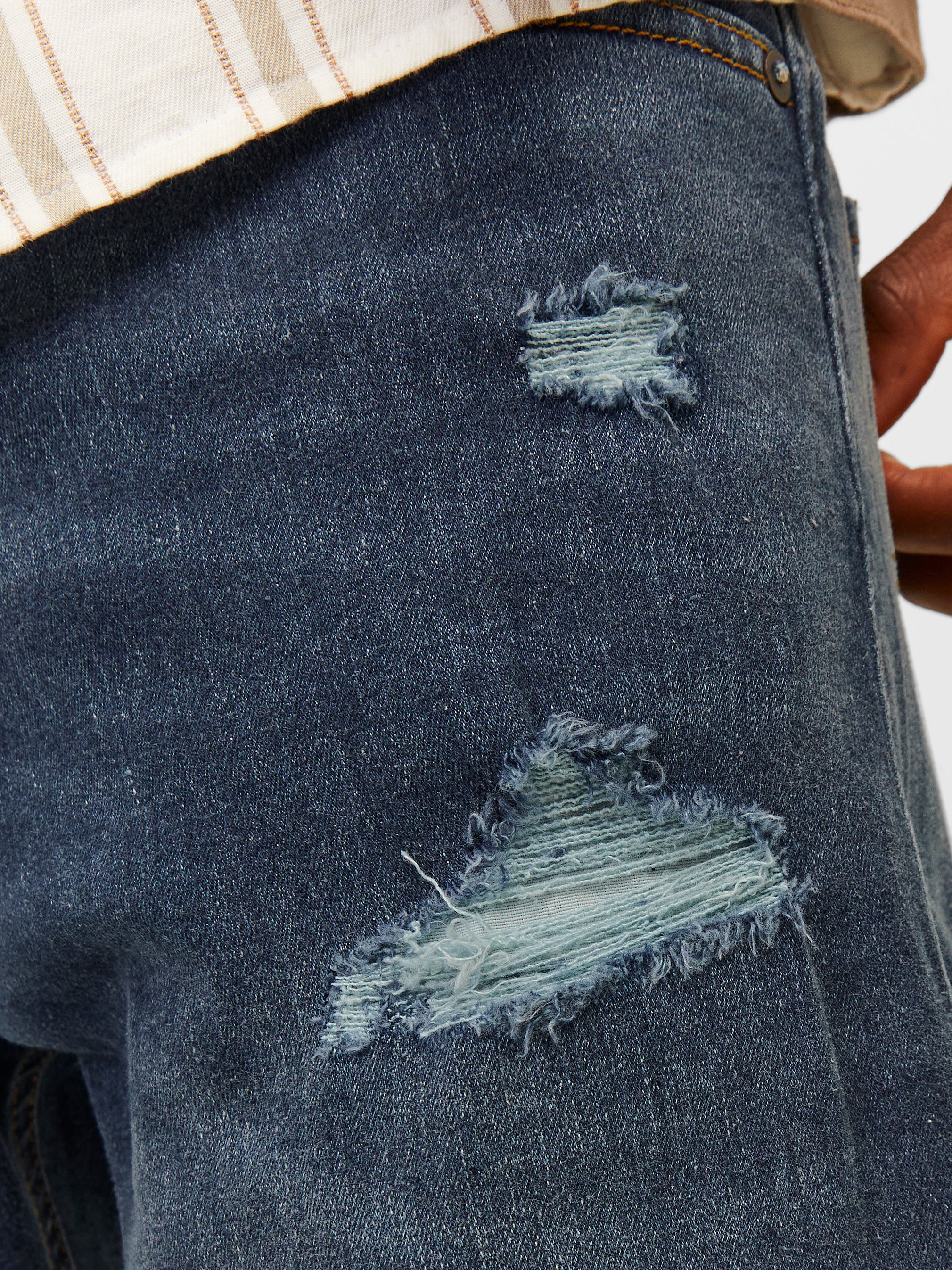 Jack & Jones Regular Fit Jeansowe szorty -Blue Denim - 12256766