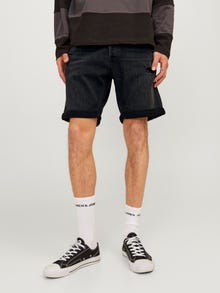 Jack & Jones Regular Fit Denim shorts -Black Denim - 12256766