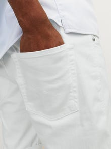 Jack & Jones Regular Fit Jeans Shorts -White Denim - 12256767