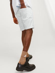 Jack & Jones Regular Fit Jeans Shorts -White Denim - 12256767
