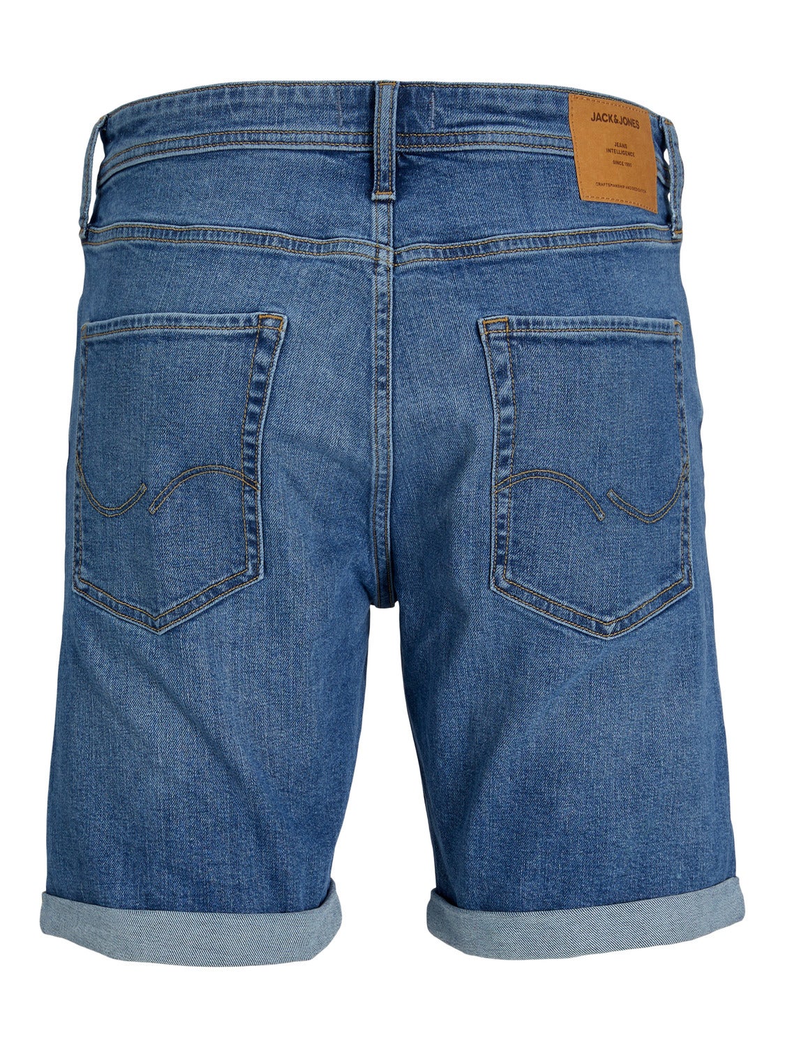 Jack & Jones Relaxed Fit Denim shorts -Blue Denim - 12256768
