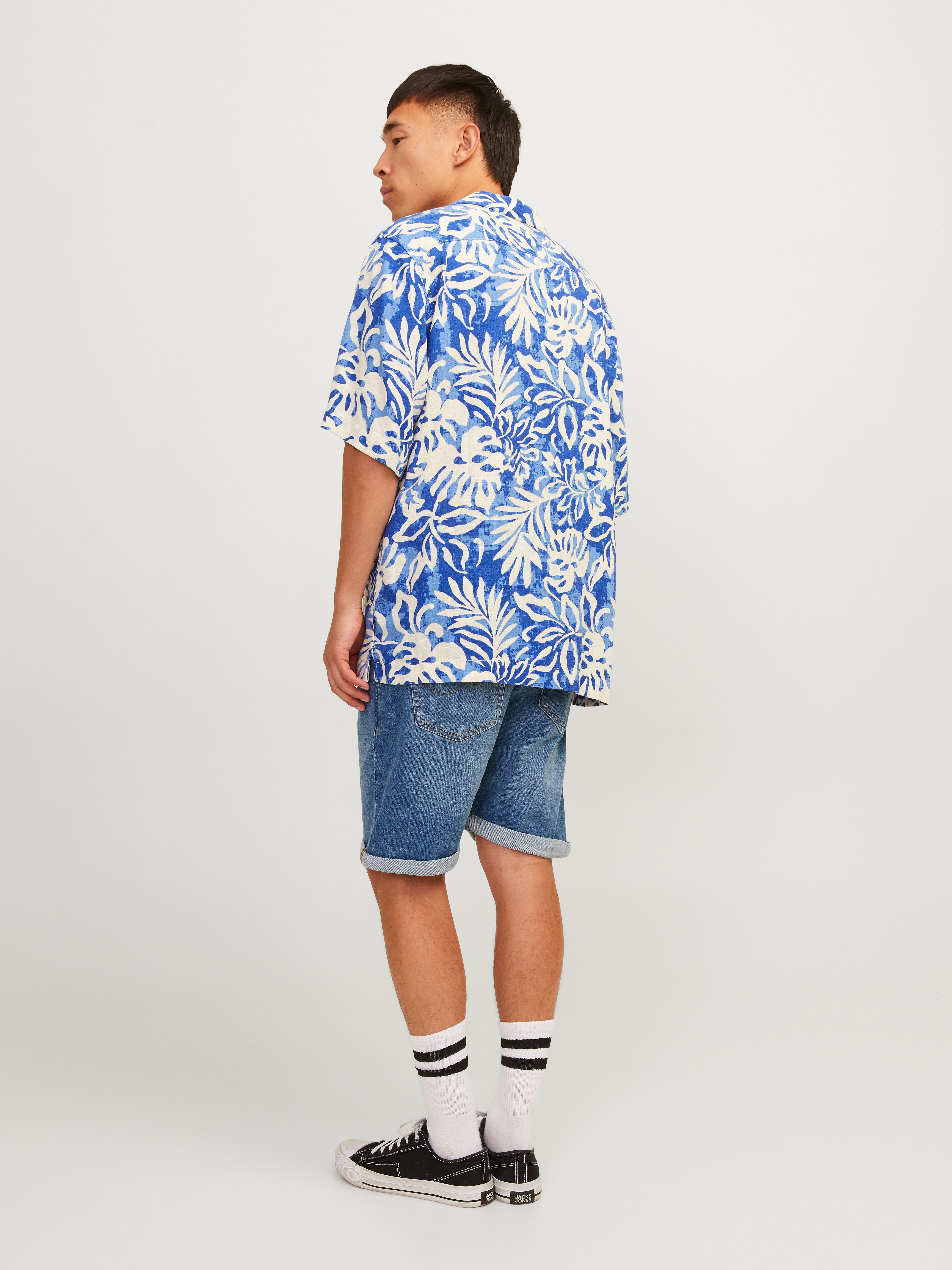 Jack & Jones Short en denim Relaxed Fit -Blue Denim - 12256768