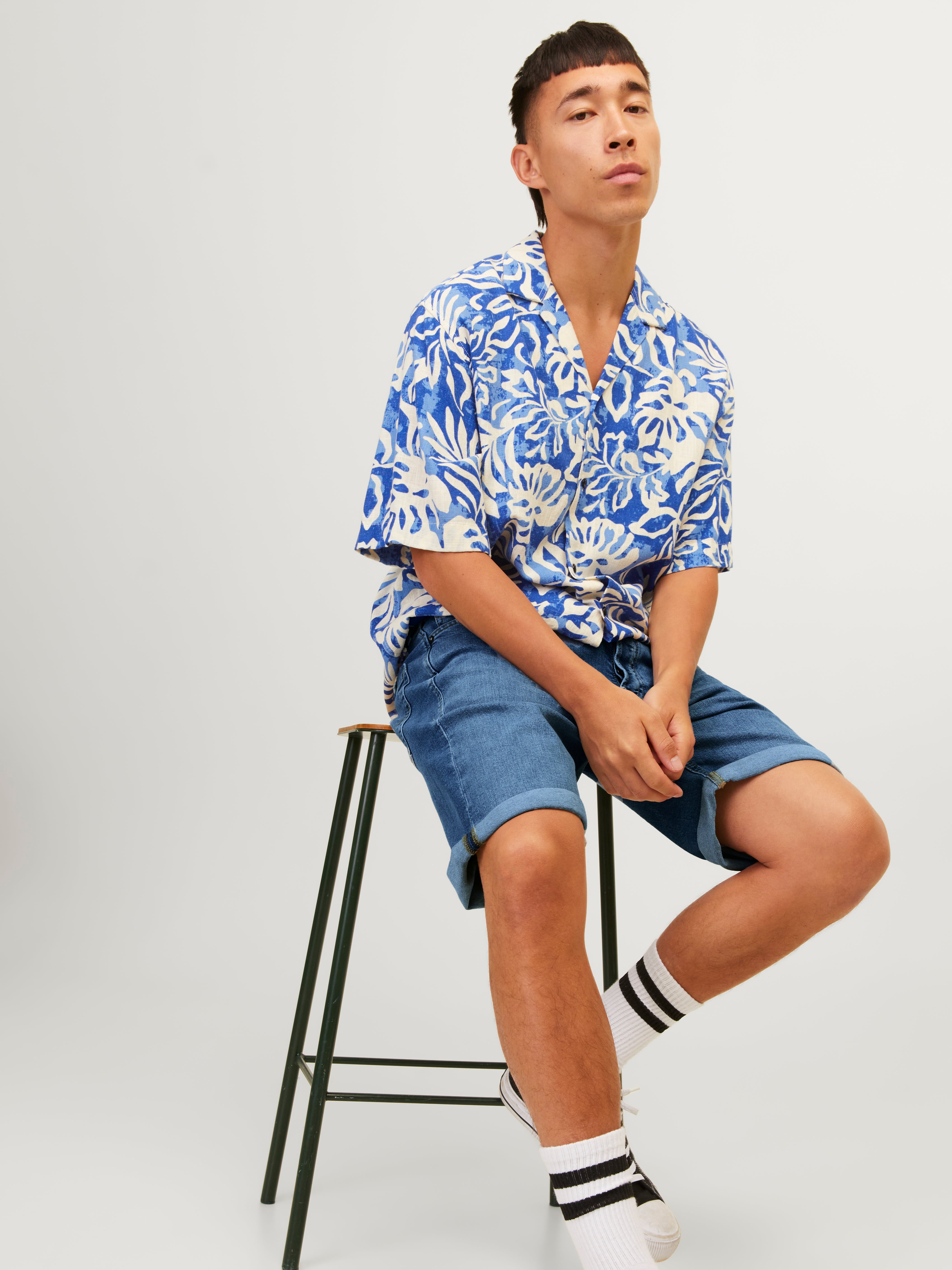 Jack & Jones Relaxed Fit Denimshorts - 12256768