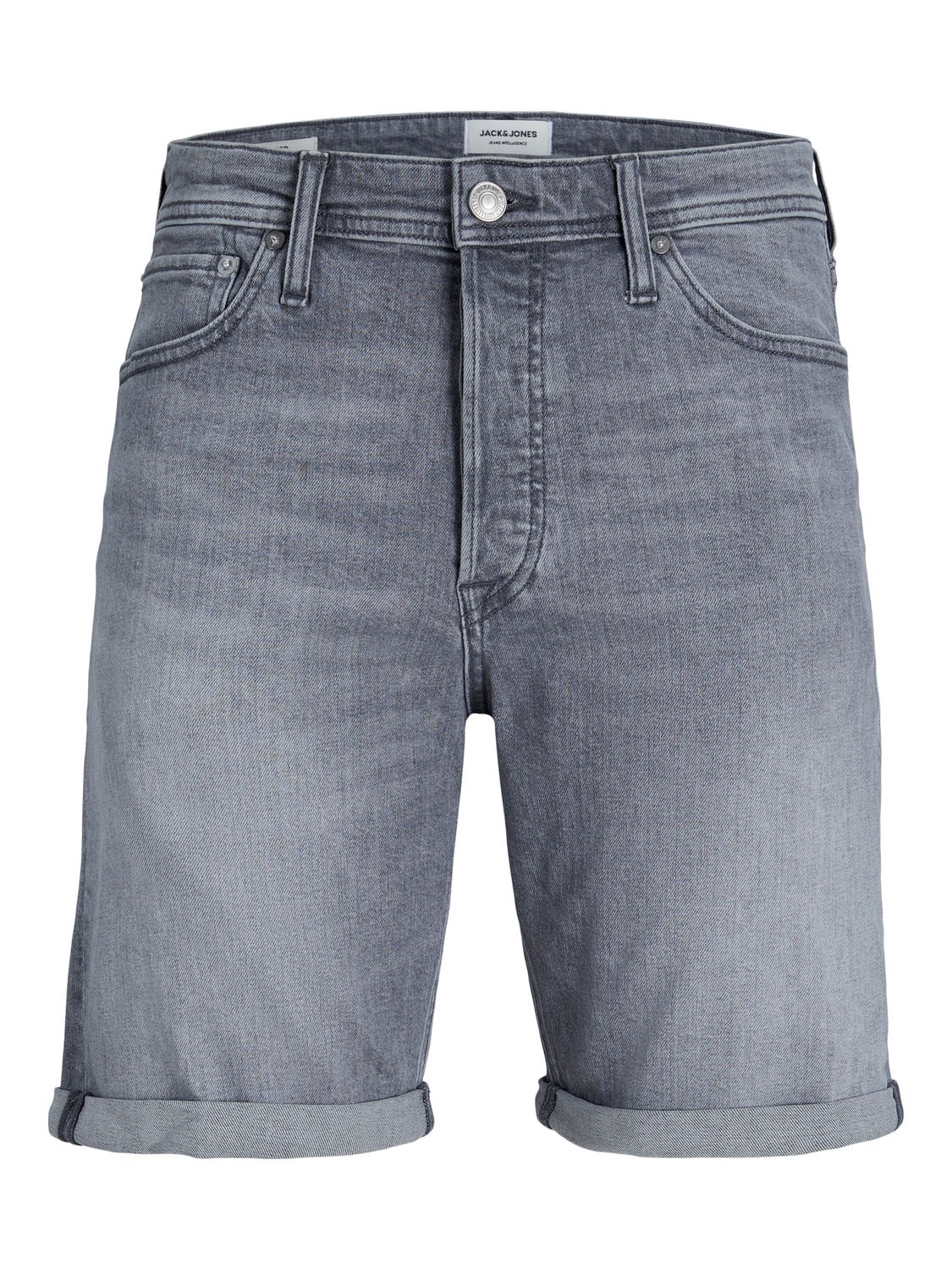 Jack & Jones Relaxed Fit Denimshorts -Grey Denim - 12256768