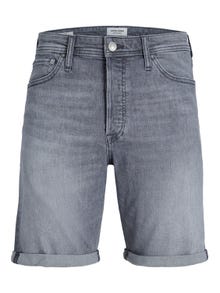 Jack & Jones Relaxed Fit Jeans Shorts -Grey Denim - 12256768