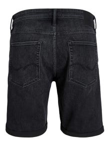 Jack & Jones Relaxed Fit Denim shorts -Black Denim - 12256768