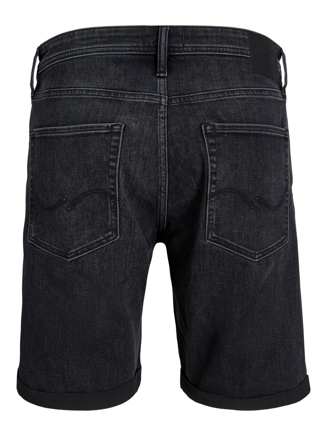 Jack & Jones Relaxed Fit Jeans Shorts -Black Denim - 12256768