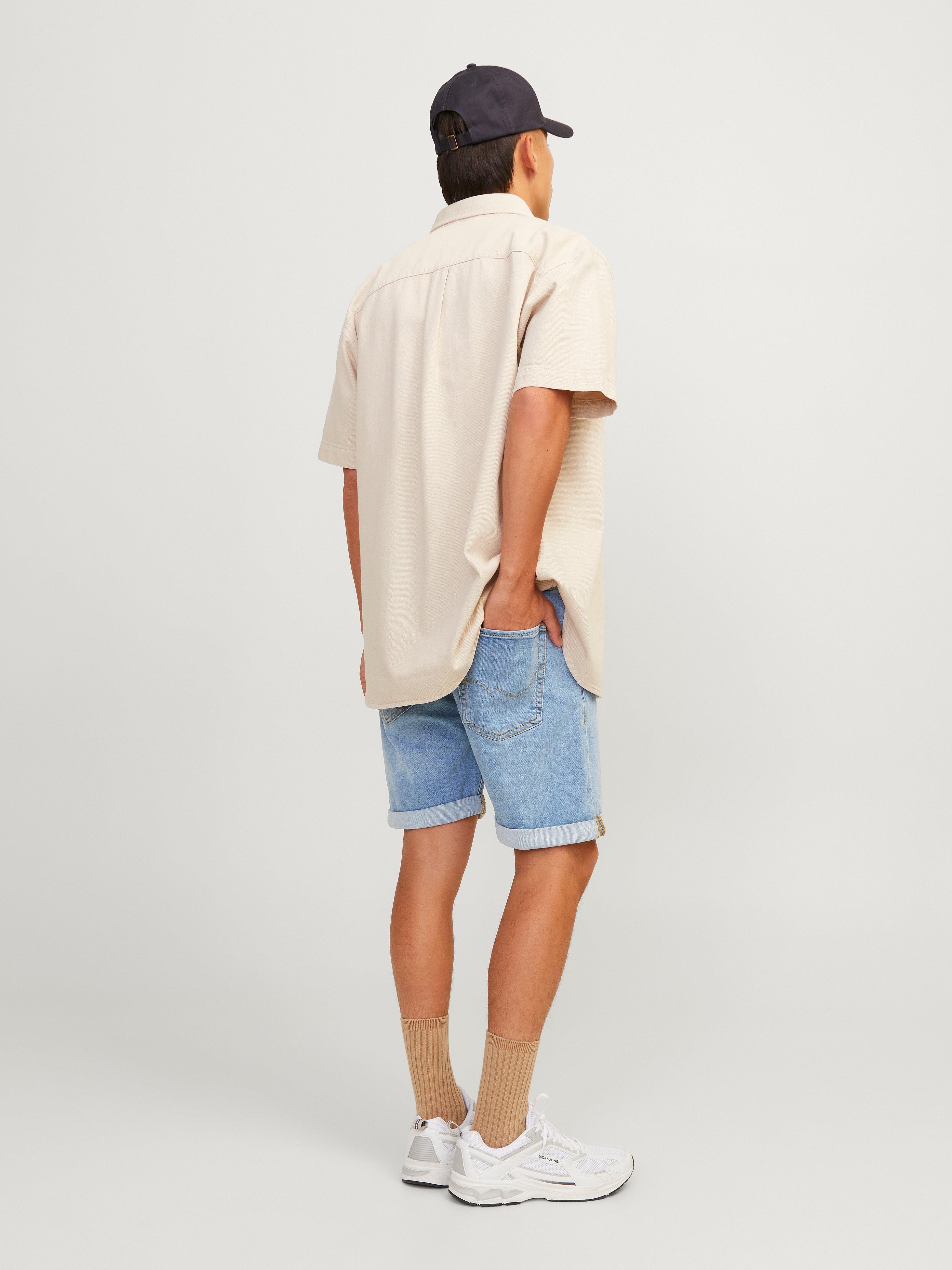 Jack & Jones Relaxed Fit Džínové kraťasy -Blue Denim - 12256768