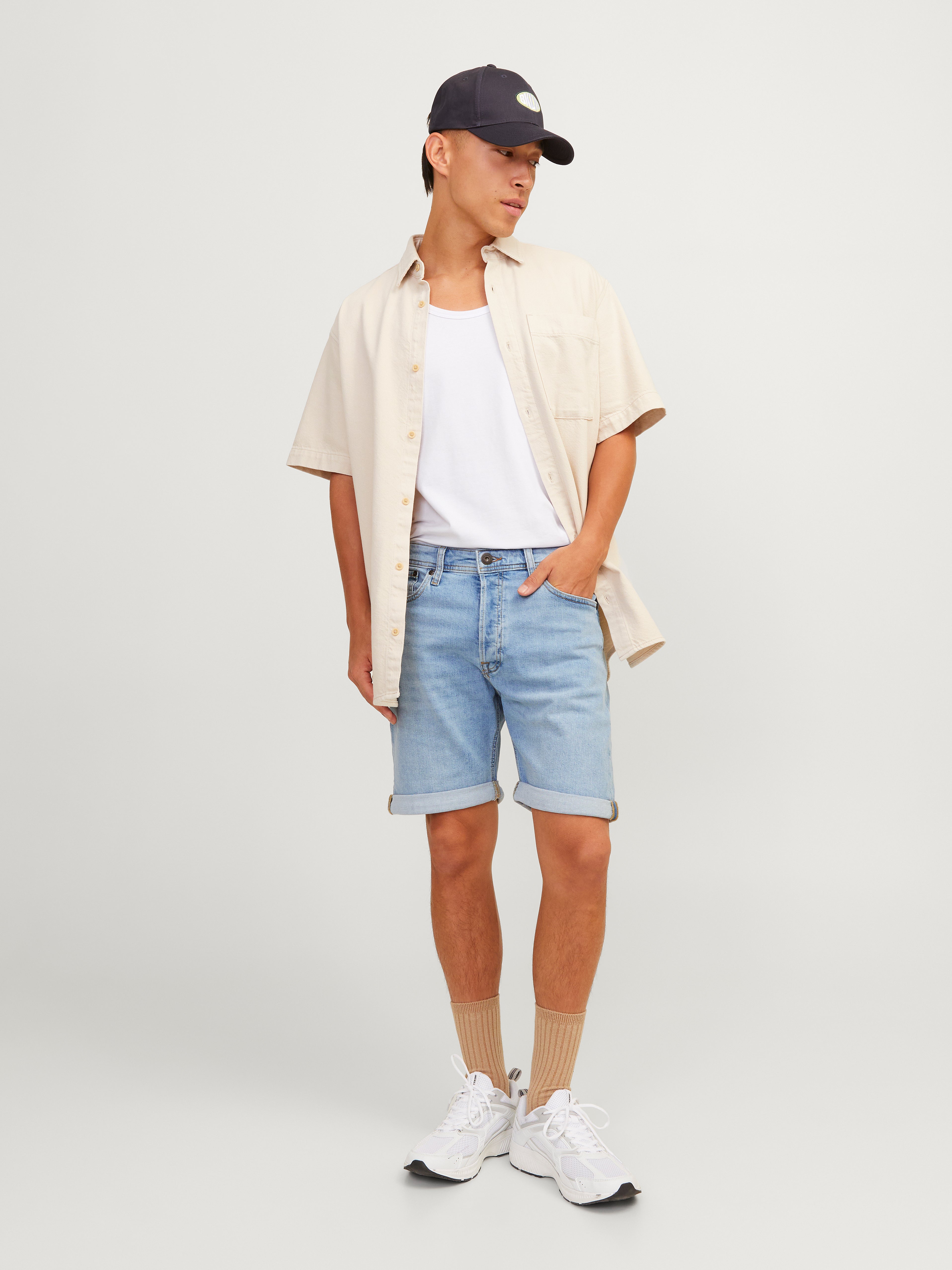 Relaxed Fit Denimshorts
