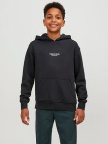 Jack & Jones Tryck Huvtröje Mini -Black - 12256770