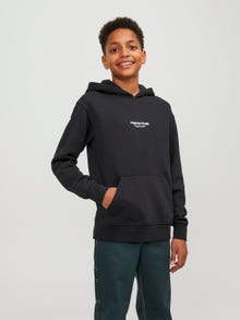 Jack & Jones Gedruckt Kapuzenpullover Mini -Black - 12256770