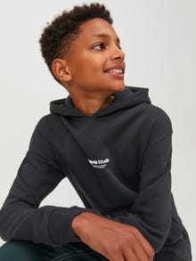 Jack & Jones Nyomott mintás Kapucnis felső Mini -Black - 12256770