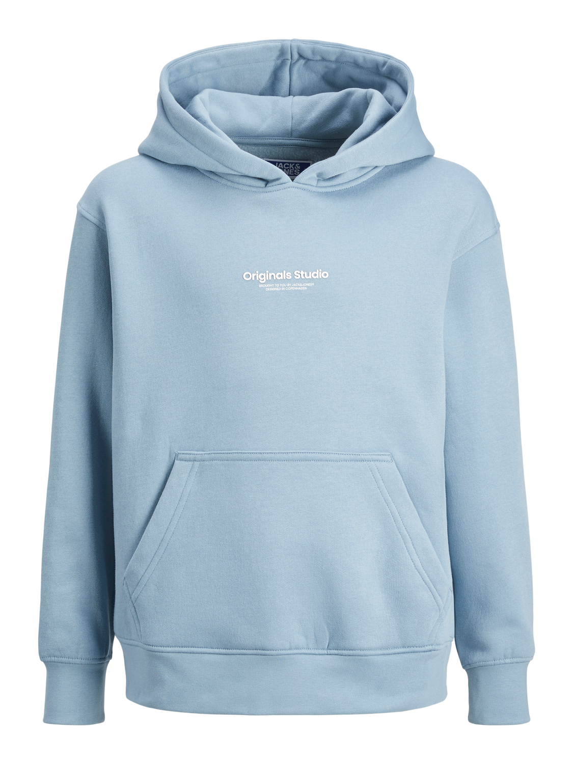 Jack & Jones Printet Hættetrøje Mini -Mountain Spring - 12256770