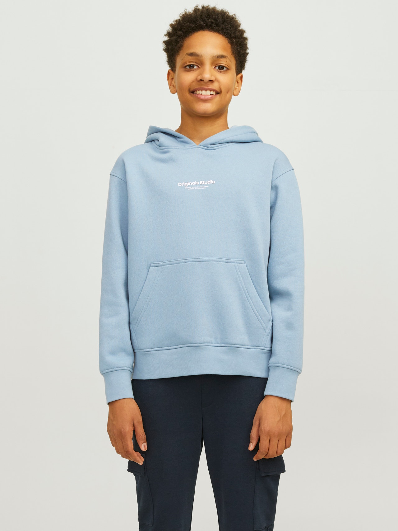 Jack & Jones Minipituinen Painettu Huppari -Mountain Spring - 12256770