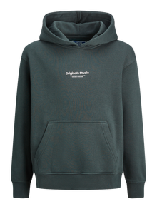 Jack & Jones Gedruckt Kapuzenpullover Mini -Forest River - 12256770