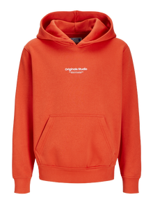 Jack & Jones Hoodie Estampar Mini -Summer Fig - 12256770