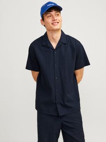 Jack & Jones Relaxed Fit Hemd -Sky Captain - 12256772