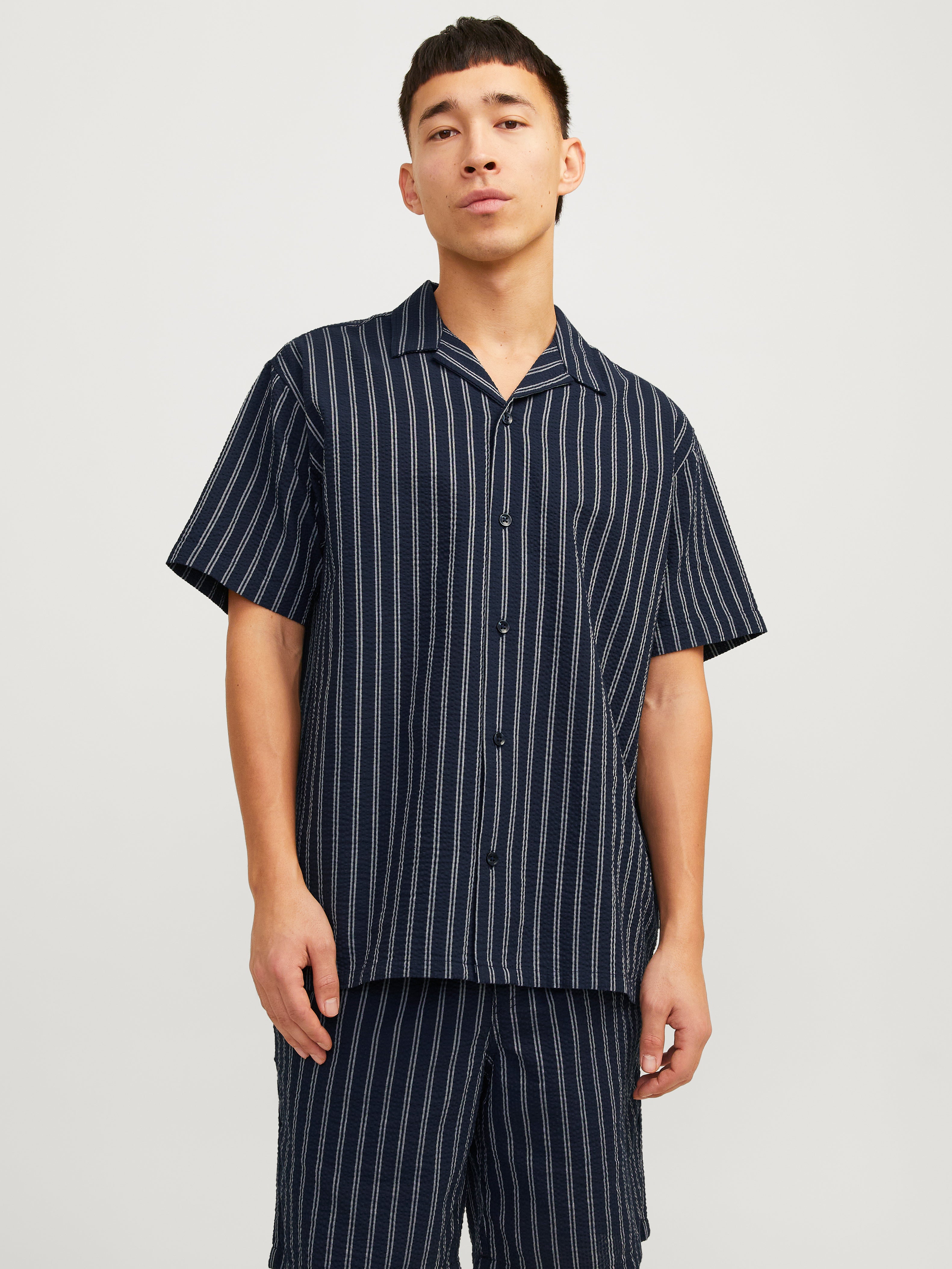 Relaxed Fit Shirt | Dark Blue | Jack & Jones® 