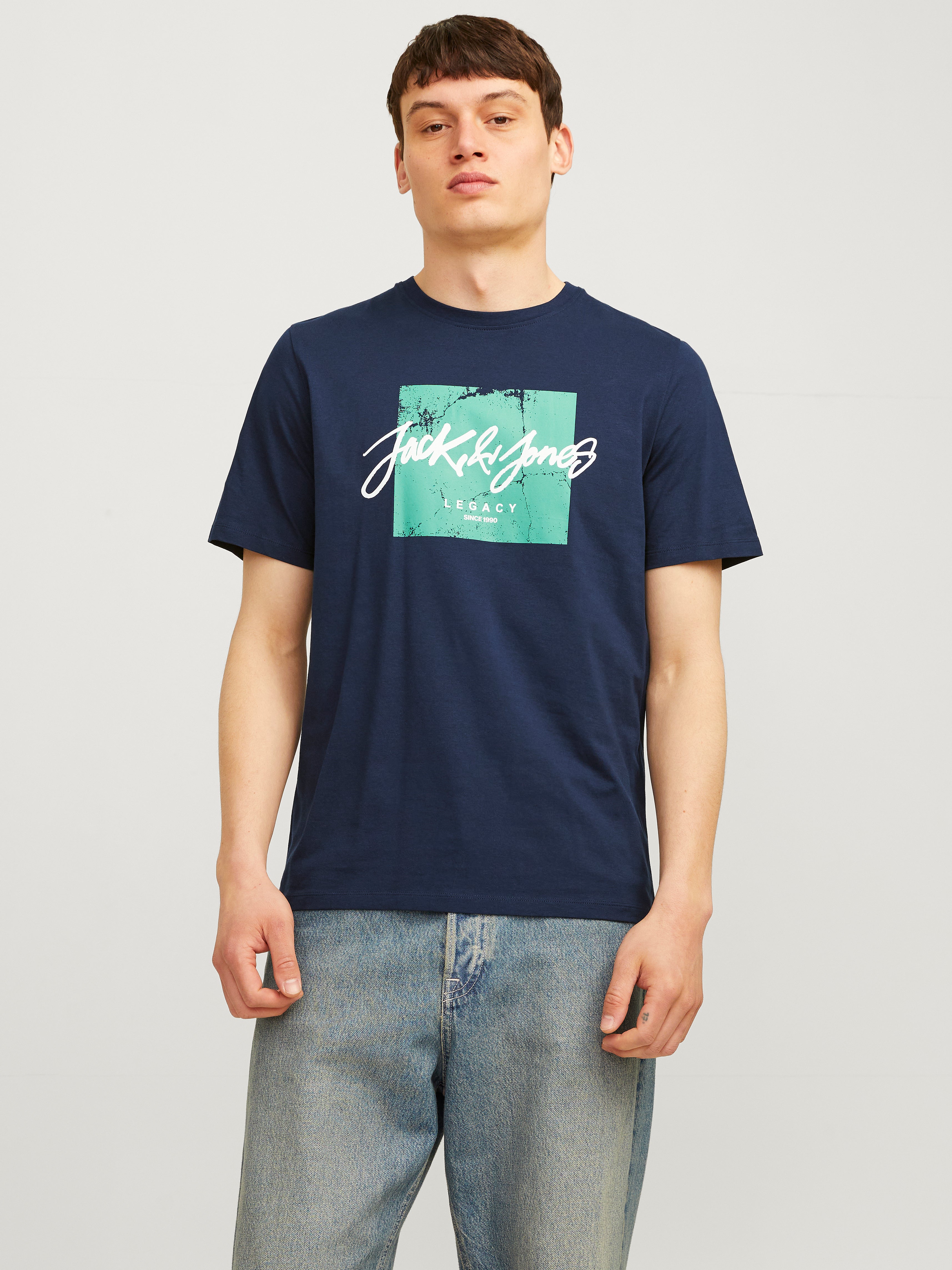 Logo Rundhals T-shirt