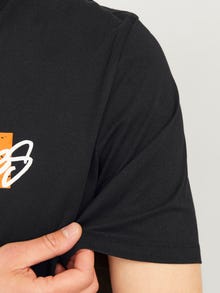 Jack & Jones Logo T-shirt -Black - 12256774