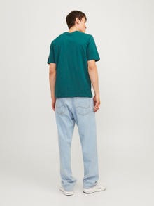 Jack & Jones Camiseta Logotipo Cuello redondo -Deep Teal - 12256774