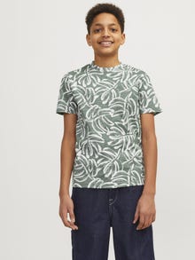 Jack & Jones All Over Print T-shirt Mini -Laurel Wreath - 12256827